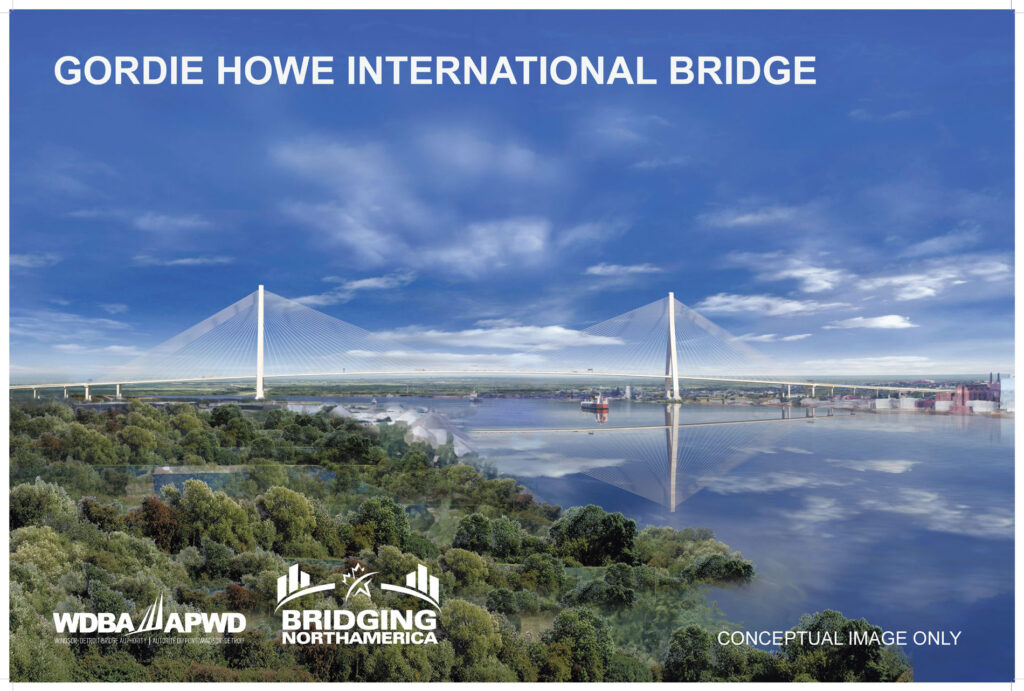 Gordie Howe International Bridge - Day View 2