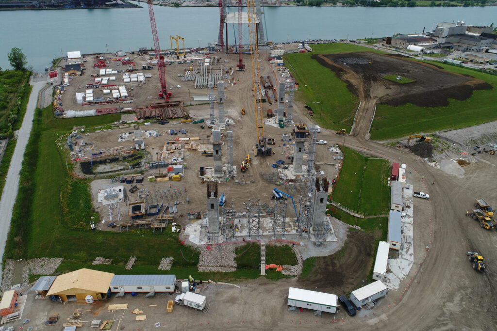 Canadian Bridge Site Progress - August 9 2022