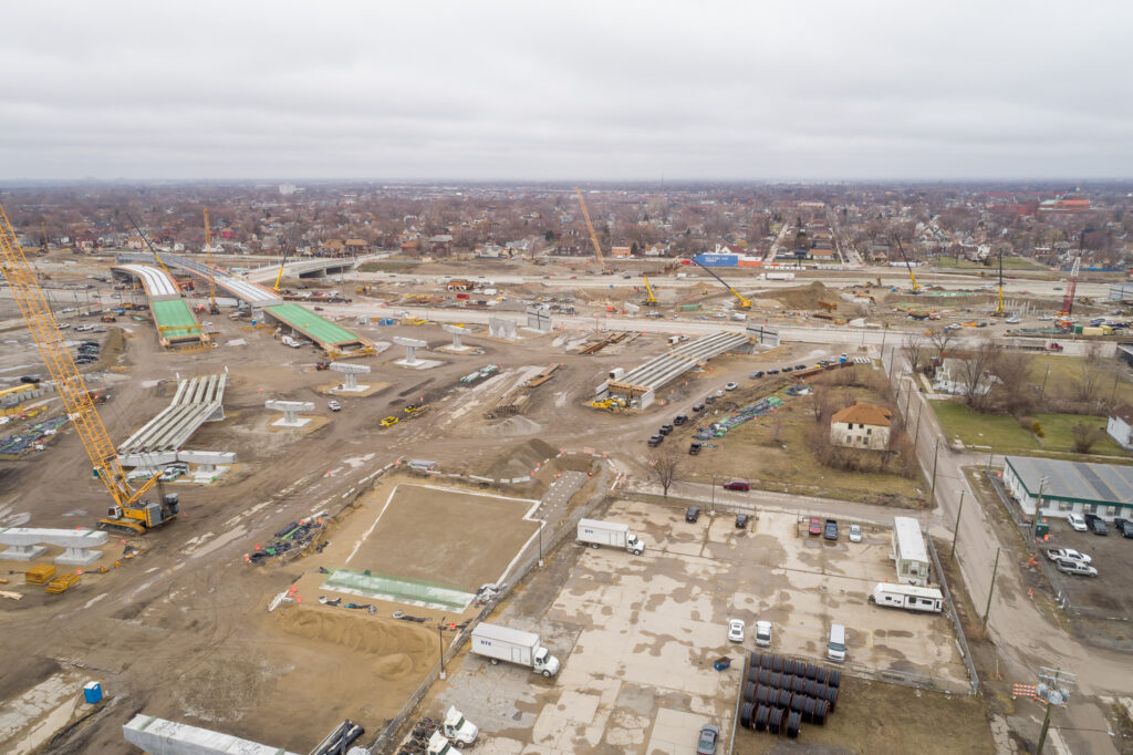 Bridge Site Progress