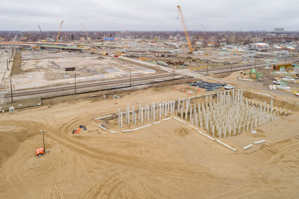 Bridge Site Progress