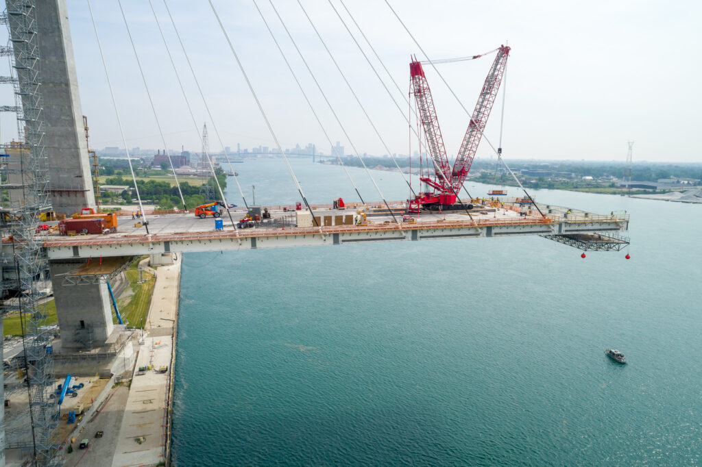 Bridge Site Progress