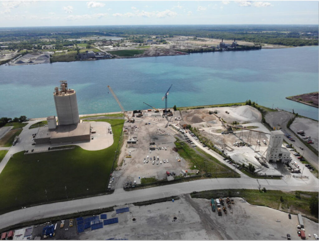 Bridge Site Progress