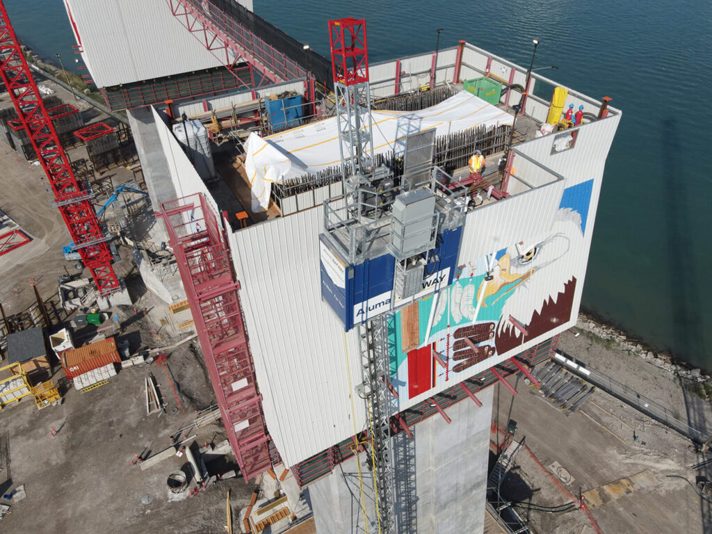 Canadian Bridge Site Progress - August 3 2021