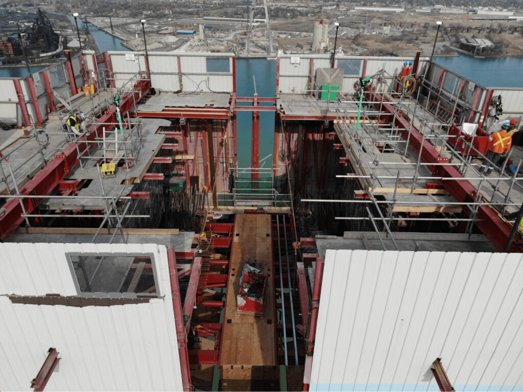 Canadian Bridge Site Progress - April 13 2022