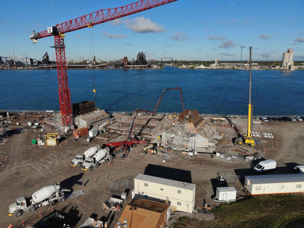 Canadian Bridge Site Progress -October 6 2020
