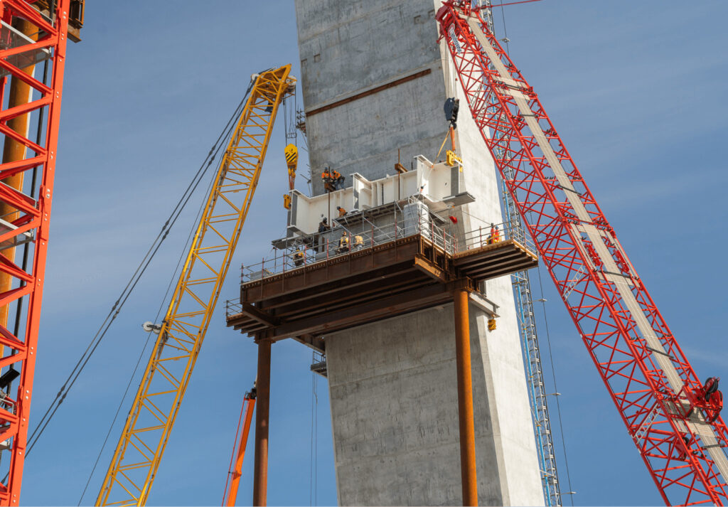 Canadian Bridge Site Progress - April 13 2022