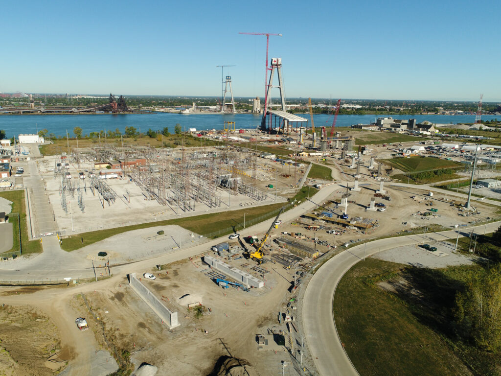 Canadian Bridge Site Progress - October 4 2022