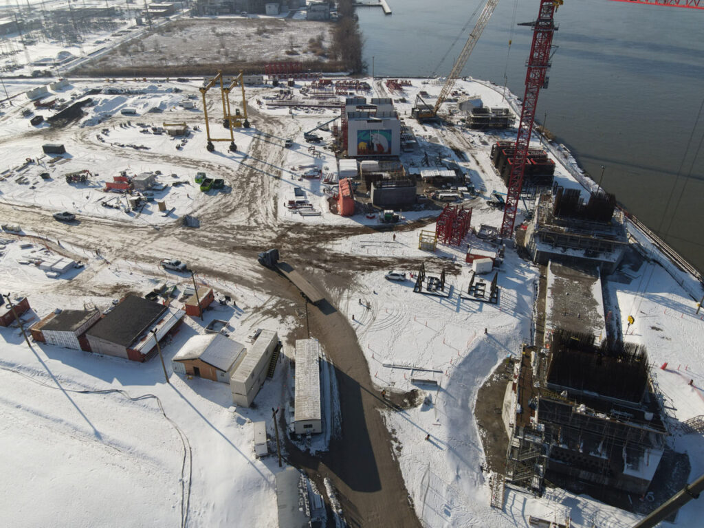 Canadian Bridge Site Progress - February 12 2021