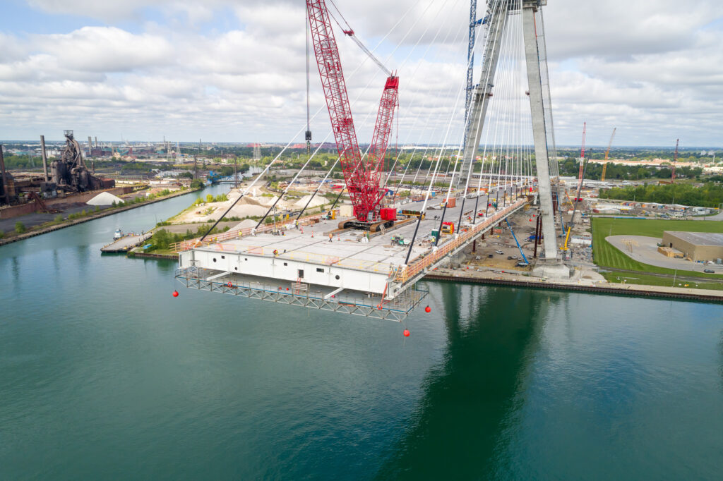 Bridge Site Progress