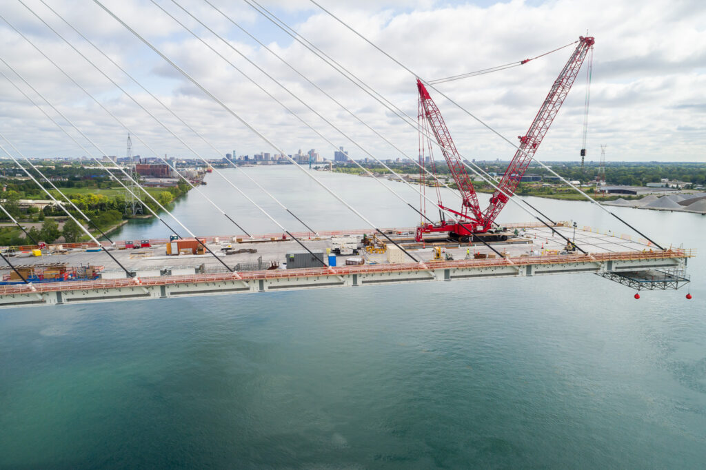 Bridge Site Progress