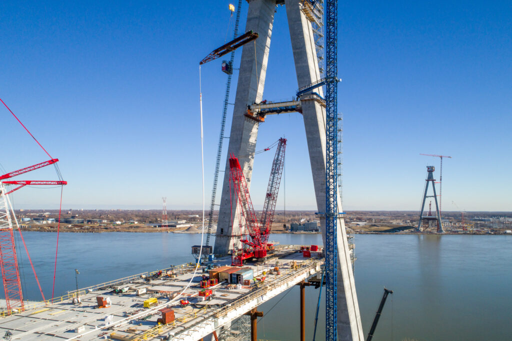 Bridge Site Progress