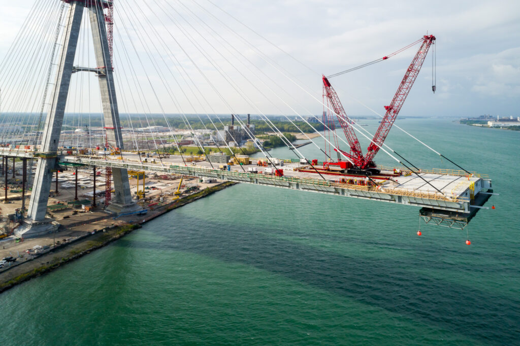 Bridge Site Progress