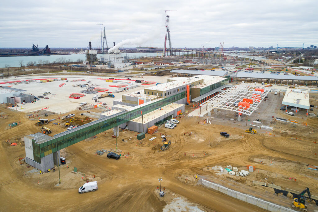 toll booth construction