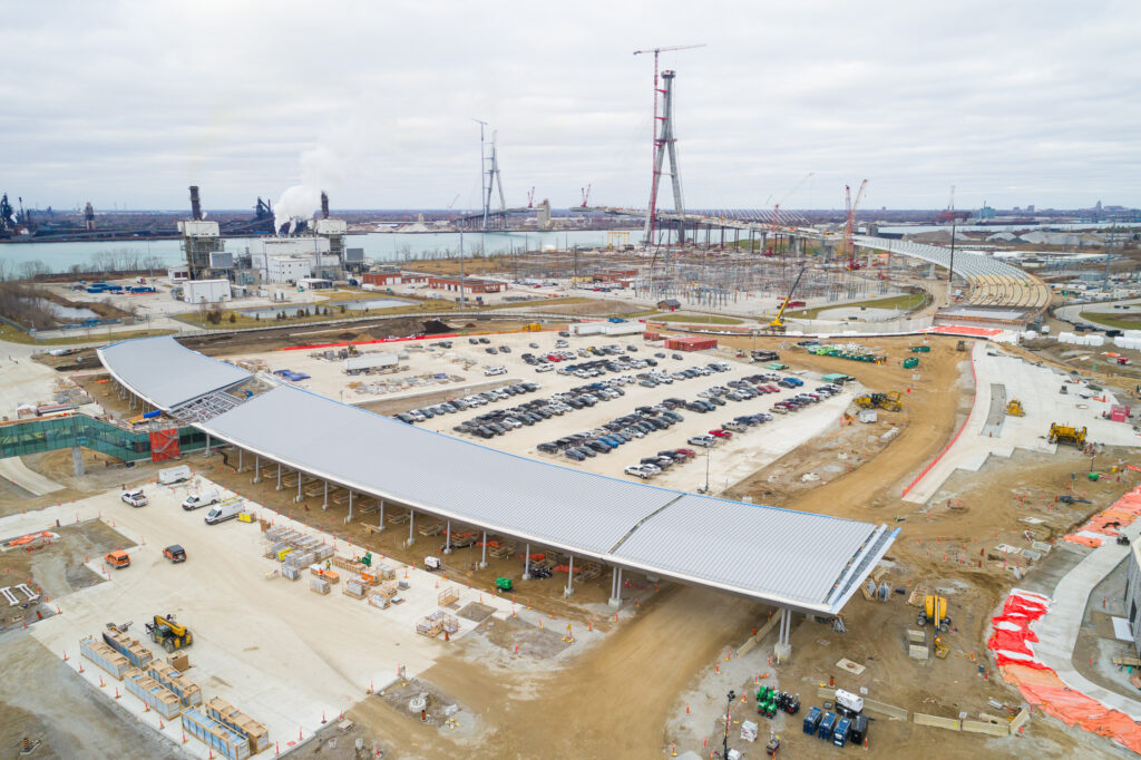 toll booth construction