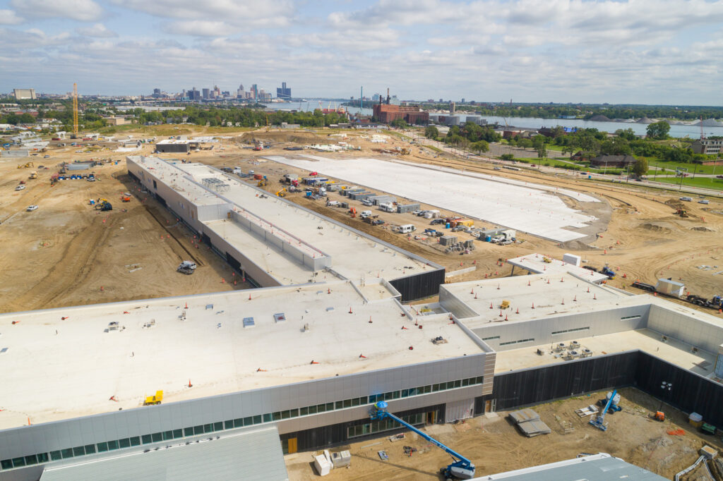 toll booth construction