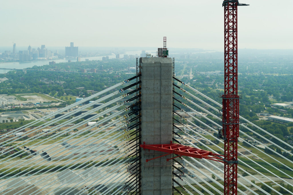 bridge cable wire Progress