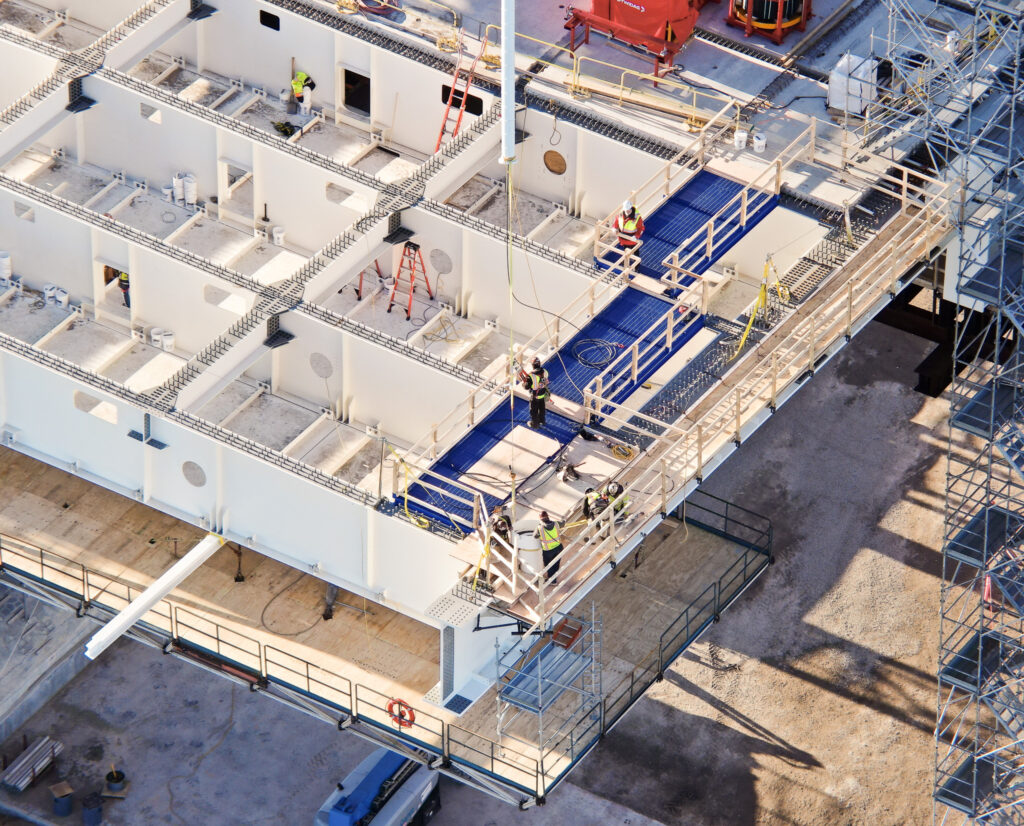 Bridge Site Progress