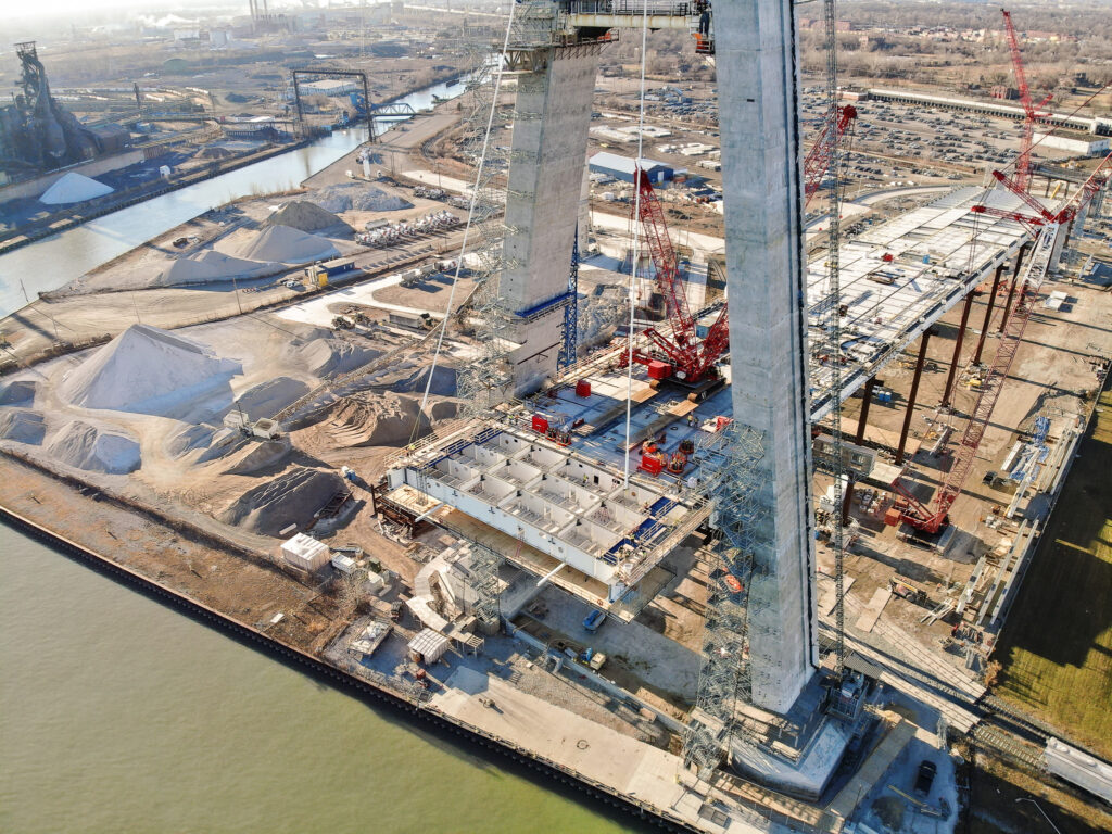 Bridge Site Progress