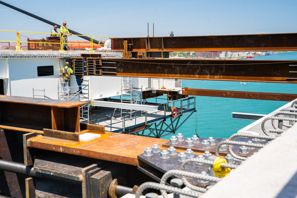 Bridge Site Progress