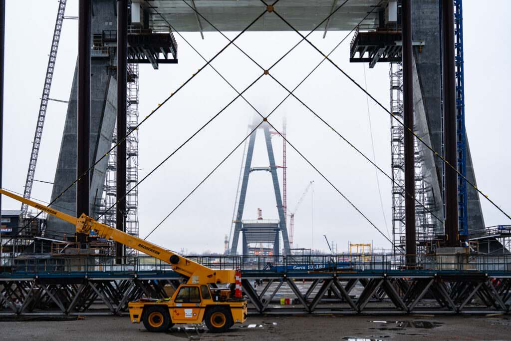 Bridge Site Progress