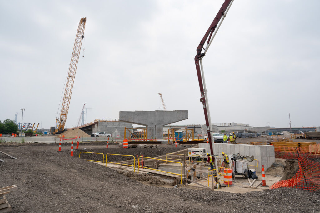 Bridge Site Progress