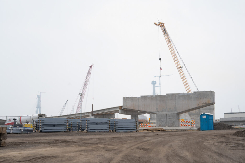 Bridge Site Progress