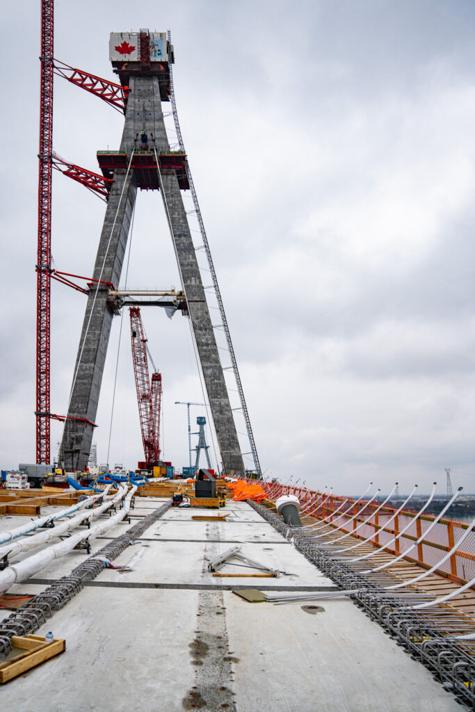 Canadian Bridge Site Progress - April 2023