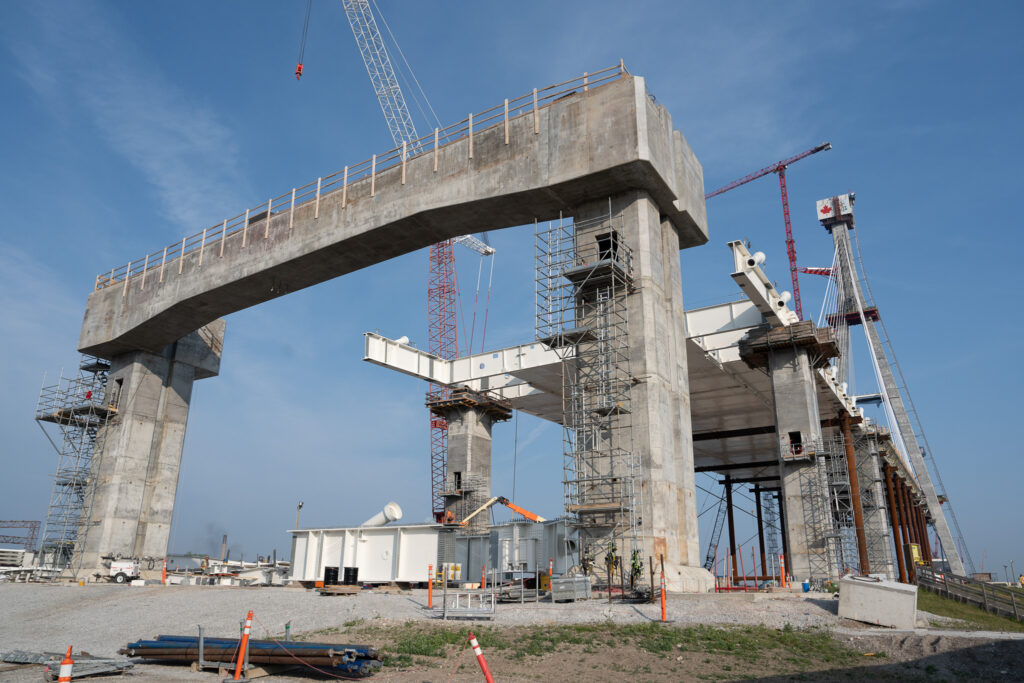 Canadian Bridge Site Progress - July 2023