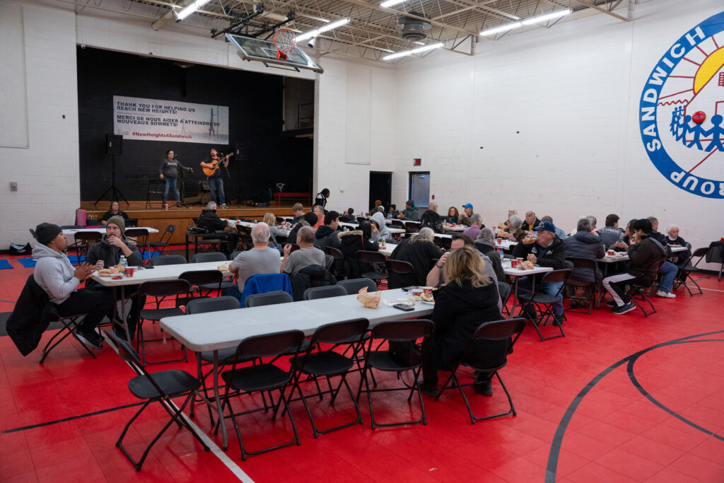 Gathering, food and music