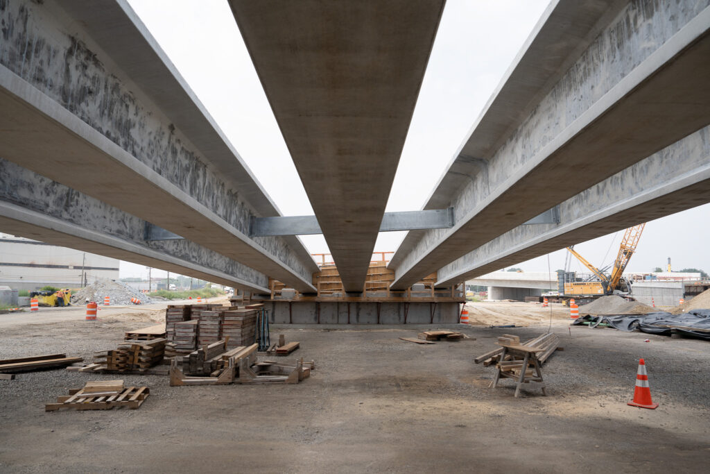 Bridge Site Progress