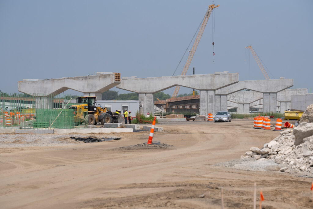 Bridge Site Progress