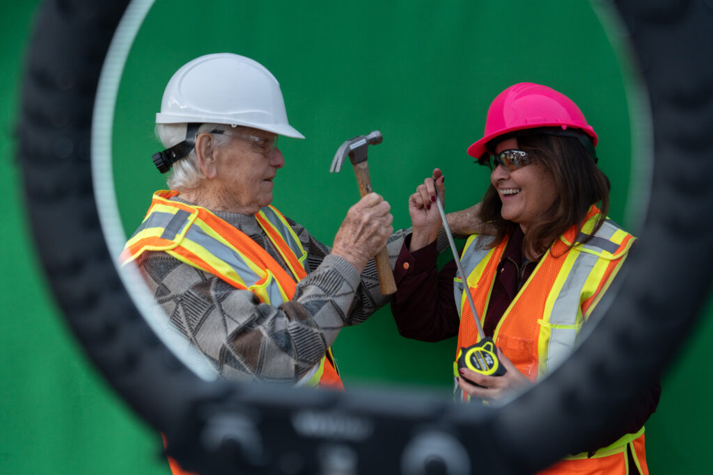 Celebrating the hands helping build