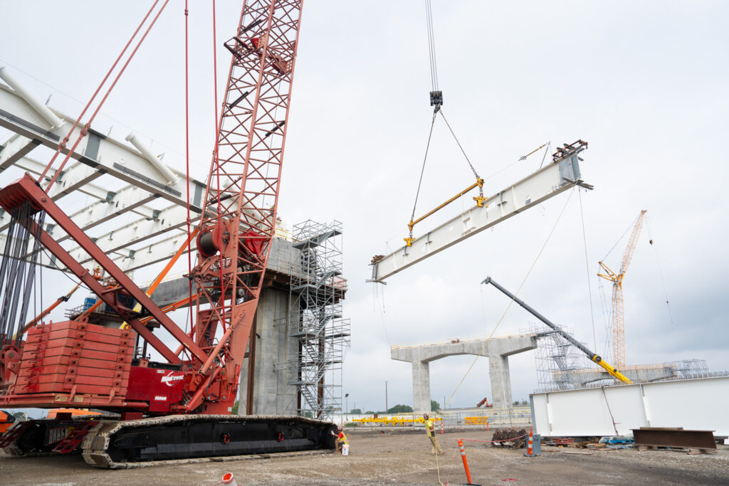 Bridge Site Progress