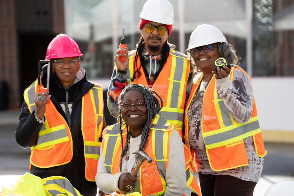 Celebrating the hands helping build