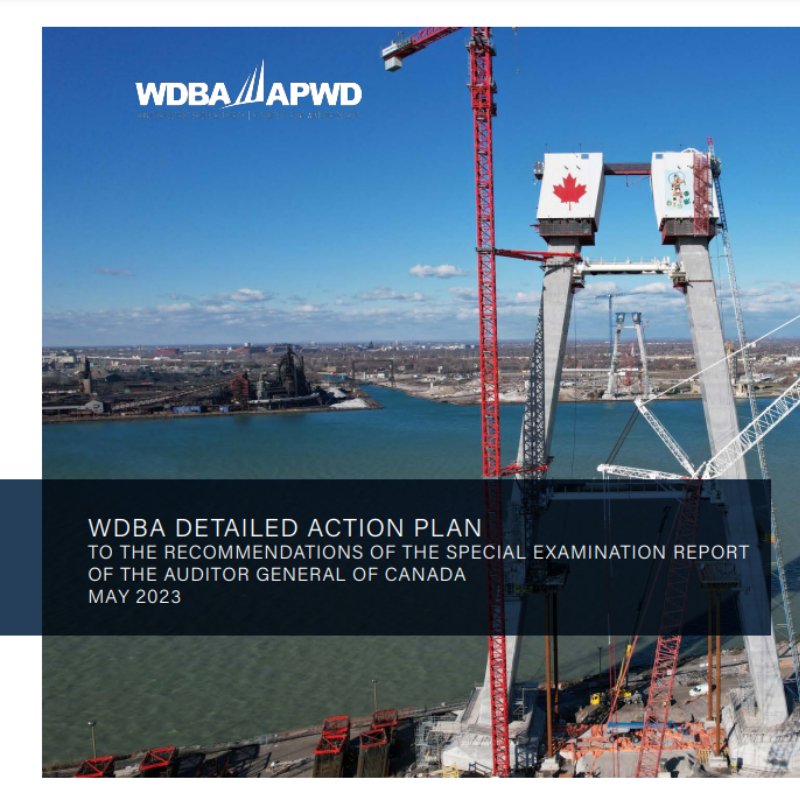 WDBA DETAILED ACTION PLAN TO THE RECOMMENDATIONS OF THE SPECIAL EXAMINATION REPORT