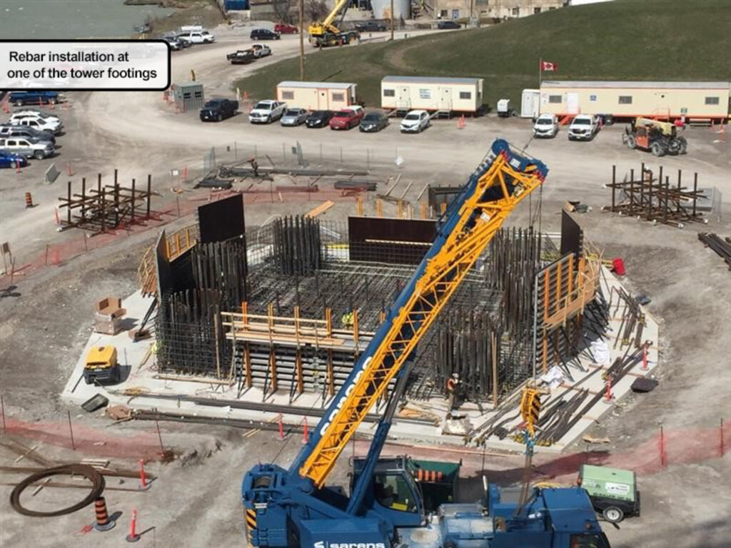 Canadian Bridge Site Progress - May 28 2024