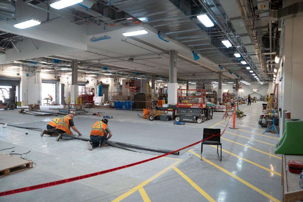 customs building construction interior