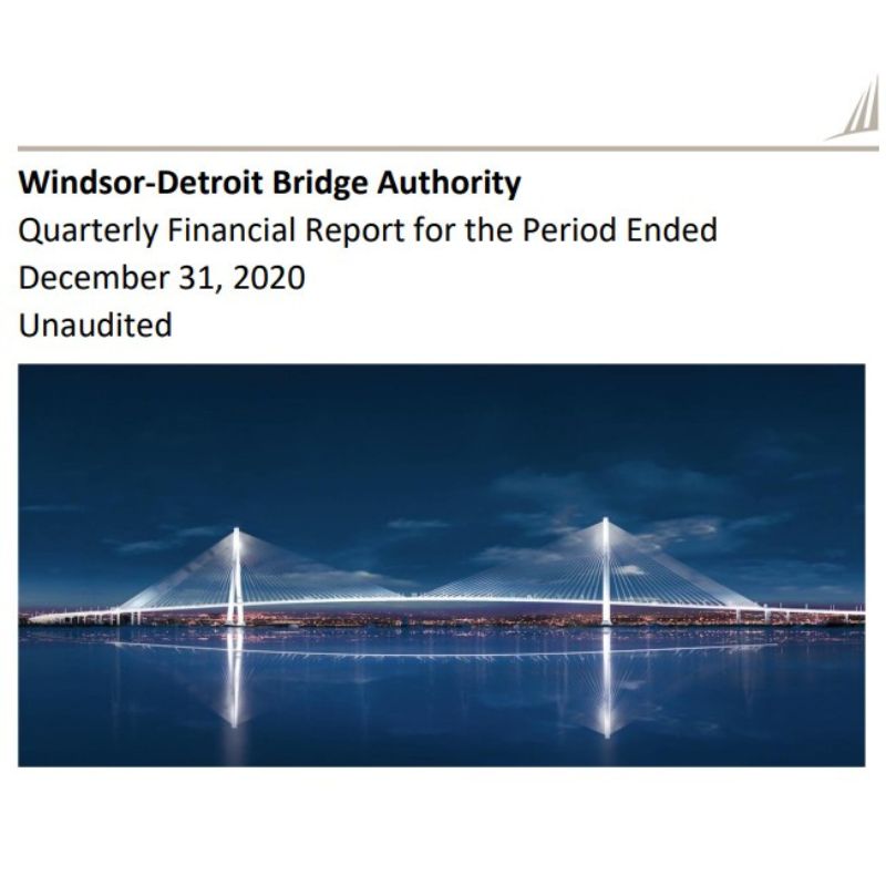 First Quarter Financial Report December 2020