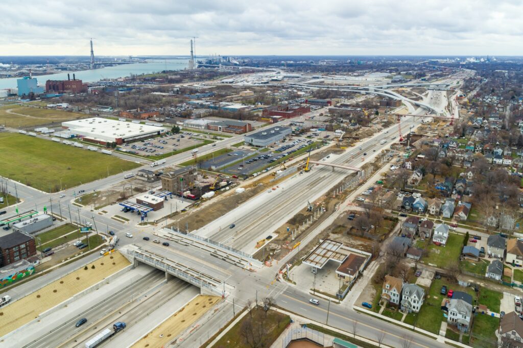Michigan Interchange Progress Photo - December 2024 (25)