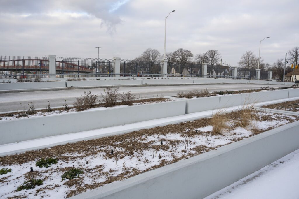 Michigan Interchange Progress Photo - December 2024 (7)