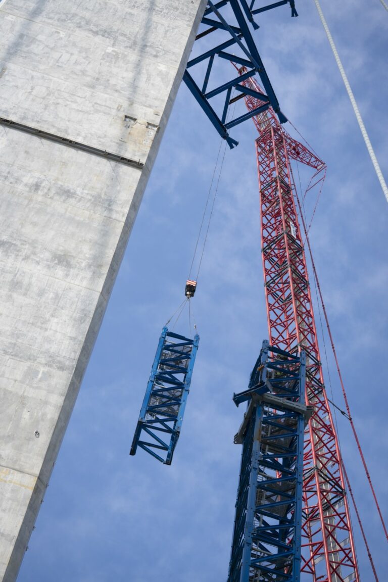 Tower Crane Removal July 2025