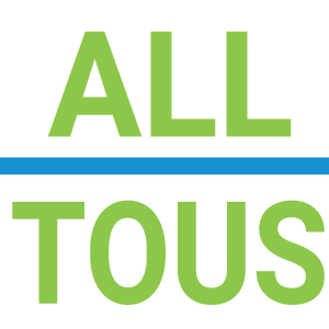 The word all written in green text, which symbolizes all vehicles can utilize the lane.