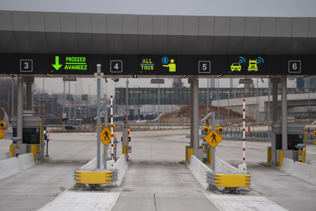 Toll Lane Signs